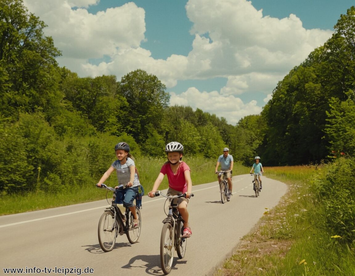 Leipziger Gürtel mit Radwegen erkunden - Leipzig mit Kindern