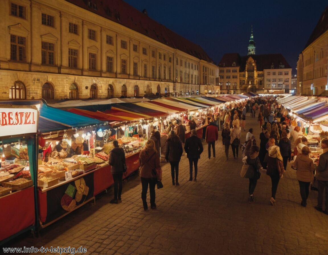 Nachtmärkte und lokale Events erleben   - Leipzig bei Nacht erleben