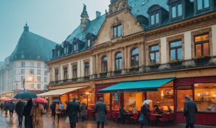 Leipzig bei Regen